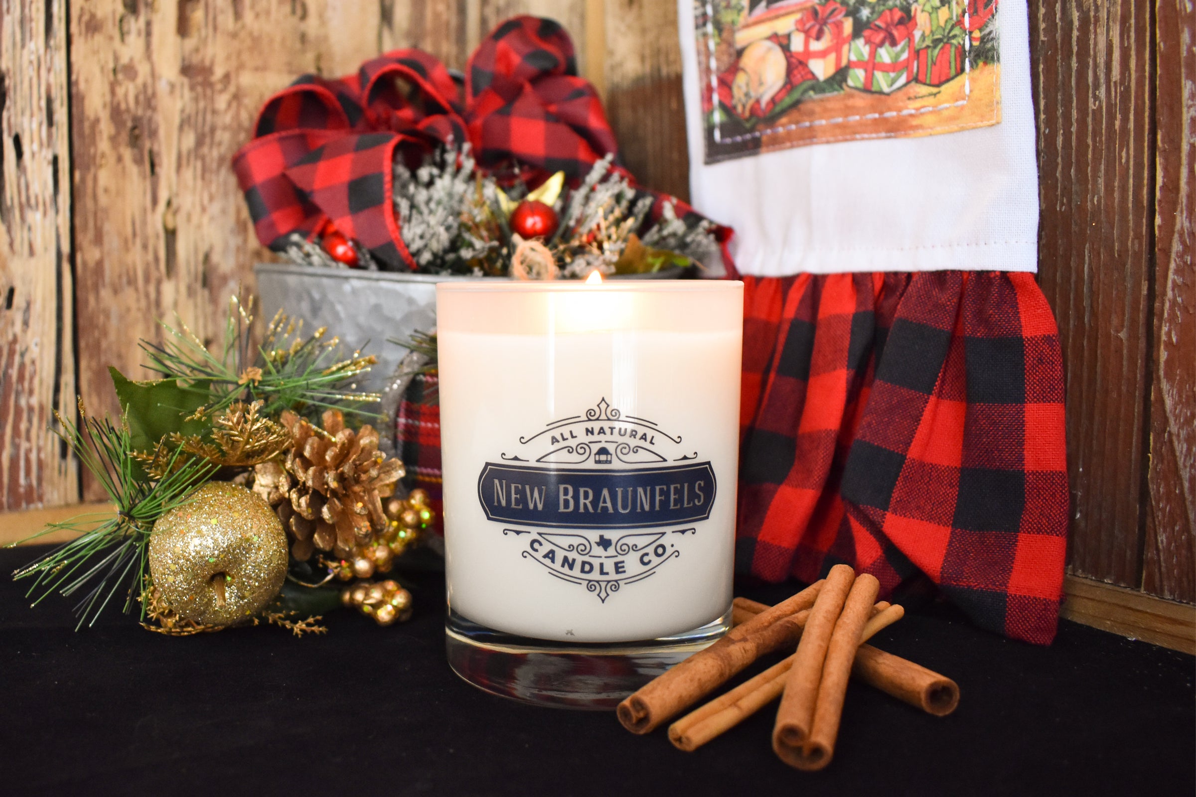 Soy Blend Candles poured in New Braunfels Texas. New Braunfels Candle